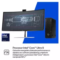 intel core ultra 9 285k - HP Z2 SFF G1i U9-285K ,  Intel Core Ultra 9 285K ,  64GB DDR5 ,  1TB SSD ,  NVIDIA RTX PRO 4000 ,  Juodas (Black) - 14 nuotrauka