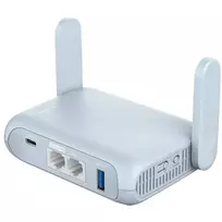 marsrutizatorius wifi 7 - Allnet GL-MT3000 Wireless AX 3000Mbit Pocket-sized Router, juodas (Black) - 6 nuotrauka
