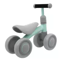 raudonas dviratis - Keturratis balansinis dviratis PettyTrike Z7, raudonas - 9 nuotrauka