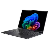 intel core ultra 7 - Acer Swift Go 16 AI OLED SFG16-I71-77NZ, Intel Core Ultra 7 355, 16 GB, 512 GB, 16", OLED, Titanium Gray (Pilkas) - 5 nuotrauka
