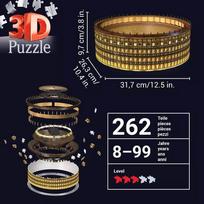 ravensburger 3d puzzle - 3D dėlionė Ravensburger Colosseo 111480, 216 dalių - 2 nuotrauka