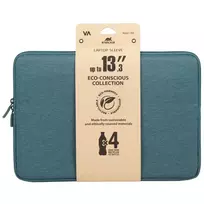 nesiojamo kompiuterio 14 deklas - RIVACASE NB SLEEVE SUZUKA ECO 13.3-14"/7703 AQUAMARINE - 2 nuotrauka
