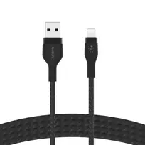 lightning usb a laidas - Belkin USB-A į Lightning kabelis 1m Juodas (Black) CAA010BT1MBK - 3 nuotrauka