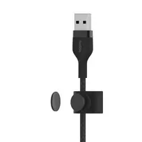 lightning usb a laidas - Belkin USB-A į Lightning kabelis 1m Juodas (Black) CAA010BT1MBK - 4 nuotrauka