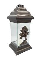 medus - Žvakė Geralda Medis, 36 h, Skaidri (Transparent) / Vario (Copper) - 2 nuotrauka