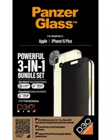 screen protector iphone 15 - PanzerGlass Bundle 3in1 iPhone 15 Plus 6.7" D3O Hardcase   Screen Protector UWF  Lens 1136 1174 2811 - 5 nuotrauka