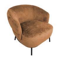 oranzinis fotelis fotelis - Fotelis Home4you Gemala, oranžinis, 84 cm x 84 cm x 75 cm - 3 nuotrauka