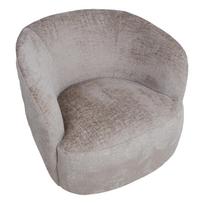 senukai foteliai - Fotelis Home4you Manuela, smėlio, 84 cm x 82 cm x 75 cm - 3 nuotrauka