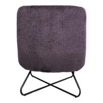 senukai kedes - Fotelis Home4you Farica, bordo, 74 cm x 65 cm x 84 cm - 4 nuotrauka