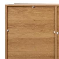 komoda 40 80 - Komoda Sunny 20192, ąžuolo, 40 cm x 80 cm x 80 cm - 2 nuotrauka