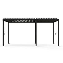 sodo pavesines - Pavėsinė MIRADOR-80, 3x5 m, tamsiai pilka (Dark Grey) - 4 nuotrauka