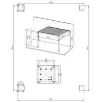 pavesine mirador - Pavėsinė Home4you Mirador-111, 392.7 cm x 250.8 cm - 3 nuotrauka