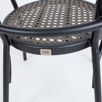 senukai foteliai - Lauko kėdė Home4you Bolgheri, ruda/juoda - 2 nuotrauka