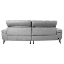 reglaineris pilka - Kampinė sofa Home4you Luzern, šviesiai pilka, dešininė, 264 x 160 cm x 85 cm - 4 nuotrauka