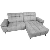 reglaineris pilka - Kampinė sofa Home4you Luzern, šviesiai pilka, dešininė, 264 x 160 cm x 85 cm - 7 nuotrauka