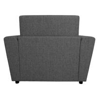 senukai foteliai - Fotelis Home4you Vesper 15662, tamsiai pilka, 112 cm x 83 cm x 86 cm - 5 nuotrauka