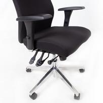 biuro kede su galvos atrama - Evelekt Focus Extra 14611 Black - 4 nuotrauka