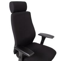 biuro kede su galvos atrama - Evelekt Focus Extra 14611 Black - 5 nuotrauka