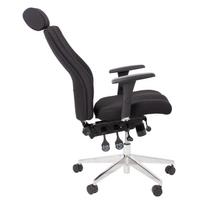 biuro kede su galvos atrama - Evelekt Focus Extra 14611 Black - 6 nuotrauka