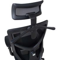 office chair - Home4you Office Chair Fulkrum Leather Black 0927 - 4 nuotrauka