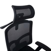 office chair - Home4you Office Chair Fulkrum Leather Black 0927 - 5 nuotrauka