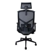 office chair - Home4you Office Chair Fulkrum Leather Black 0927 - 6 nuotrauka