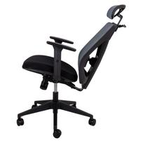 senukai kedes - Home4you Office Chair Mike Black/Grey - 5 nuotrauka