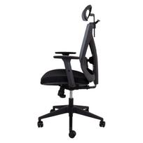 senukai kedes - Home4you Office Chair Mike Black/Grey - 6 nuotrauka