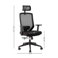 office chair - Home4you Office Chair Joy Black - 2 nuotrauka