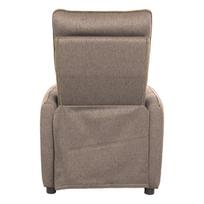 senukai foteliai - Fotelis Home4You ZAC, smėlinė (Beige) - 4 nuotrauka
