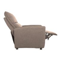 senukai foteliai - Fotelis Home4You ZAC, smėlinė (Beige) - 8 nuotrauka