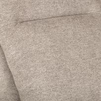 foteliai su masazo funkcija - Fotelis-reglaineris Home4you Katy 14196, pilkas (Gray) - 5 nuotrauka