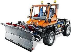 lego mercedes - LEGO Technic Mercedes-Benz Unimog U 400 8110 - 3 nuotrauka