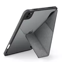 ipad 10.2 deklas - UNIQ Moven Case iPad 10.2" Charcoal Grey - 3 nuotrauka