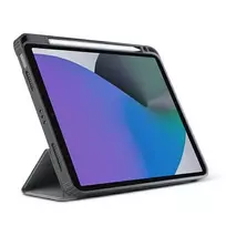 ipad 10.2 deklas - UNIQ Moven Case iPad 10.2" Charcoal Grey - 4 nuotrauka