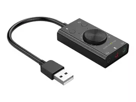 usb sound card - Terratec AUREON 5.1 USB Išorinė Garso Plokštė Juoda (Black) - 5 nuotrauka