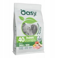 sunu maistas - Oasy Monoprotein Adult Small/Mini, triušiena, 2 kg - 1 nuotrauka