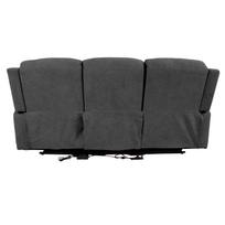 recliner sofa - Recliner sofa MIMI 3-seater, grey - 8 nuotrauka
