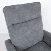 senukai foteliai - Atlošiamas krėslas Home4you Eddy 13850, mėlynas, 96 cm x 76 cm x 103 cm - 5 nuotrauka