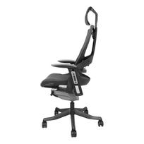tasai 70 70 - Home4You WAU darbo kėdė su plačiu atlošu, Pilka (Grey) - 10 nuotrauka