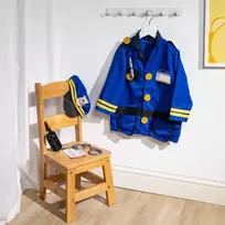 karnavaliniai kostiumai - Melissa & Doug Vaidmenų žaidimo policininko kostiumas 806049 - 2 nuotrauka