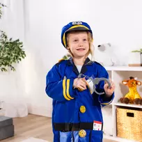 karnavaliniai kostiumai - Melissa & Doug Vaidmenų žaidimo policininko kostiumas 806049 - 5 nuotrauka