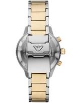 emporio armany laikrodziai - Emporio Armani AR11361 Diver Auksinis/Sidabrinis (Gold/Silver) - 10 nuotrauka