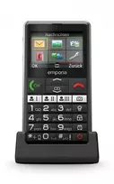 telefonas 4g lte - Emporia emporiaPURE LTE Juodas - 3 nuotrauka