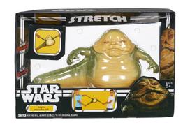 zvaigzdziu karai herojus - Žaislinė figūrėlė Stretch Star Wars Mega Large Jabba the Hutt, 38.5 cm, geltona/žalia - 5 nuotrauka