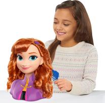 frozen lele - Lėlės galva šukavimui Disney, Frozen (Ledo šalis) II Anna - 5 nuotrauka