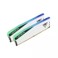 16gb ddr5 ram - Patriot Viper Elite 5 RGB, DDR5, 32GB (2x16GB) 6000MHz CL30 Balti (White) - 4 nuotrauka