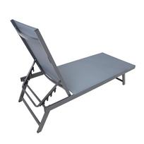 home4you lauko gultai - Gultas Home4you Ario, pilka, 192 cm x 60 cm x 32 - 96 cm - 2 nuotrauka