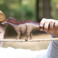 zaislinis dinozauras - Žaislinė figūrėlė Schleich Amargasaurus 15029, 26 cm, ruda - 2 nuotrauka