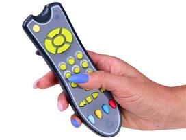 senukai televizoriai - Mokomasis televizoriaus nuotolinio valdymo pultelis, geltonas - 5 nuotrauka